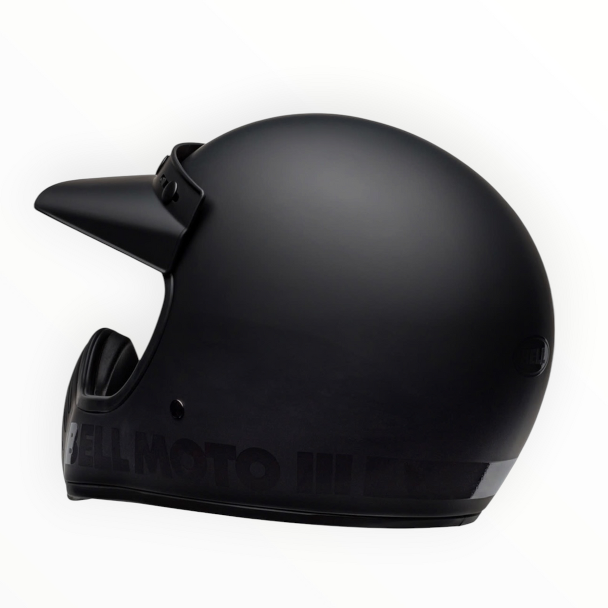 BELL Moto-3 フルフェイスヘルメット 【マットブラック】装飾品