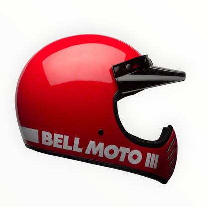 BELL Moto-3 フルフェイスヘルメット 【グロスレッド】装飾品