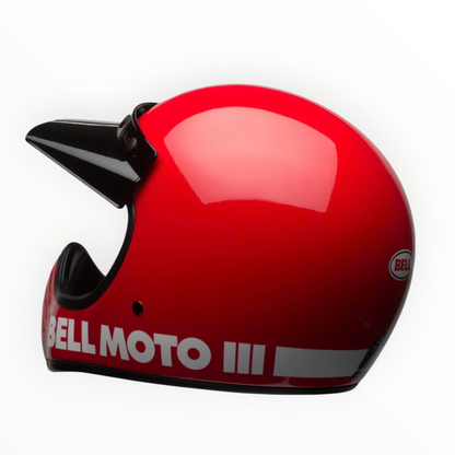BELL Moto-3 フルフェイスヘルメット 【グロスレッド】装飾品
