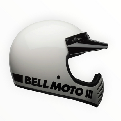 BELL Moto-3 フルフェイスヘルメット 【グロスホワイト】装飾品