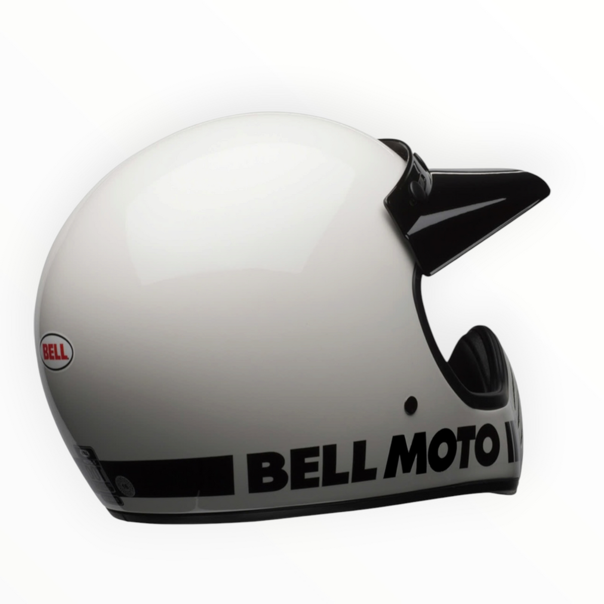 BELL Moto-3 フルフェイスヘルメット 【グロスホワイト】装飾品