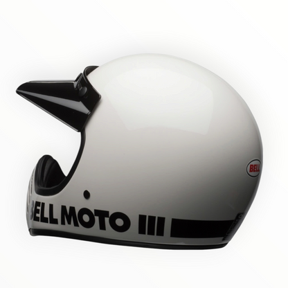 BELL Moto-3 フルフェイスヘルメット 【グロスホワイト】装飾品