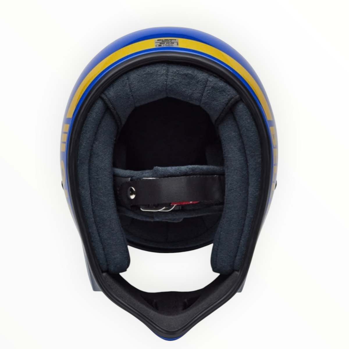 BELL Moto-3 フルフェイスヘルメット 【ブルー】装飾品