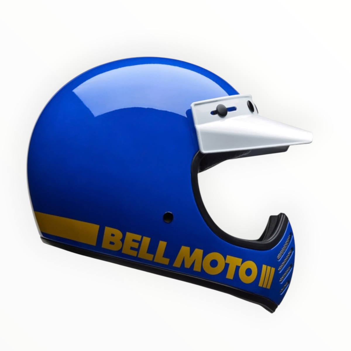 BELL Moto-3 フルフェイスヘルメット 【ブルー】装飾品