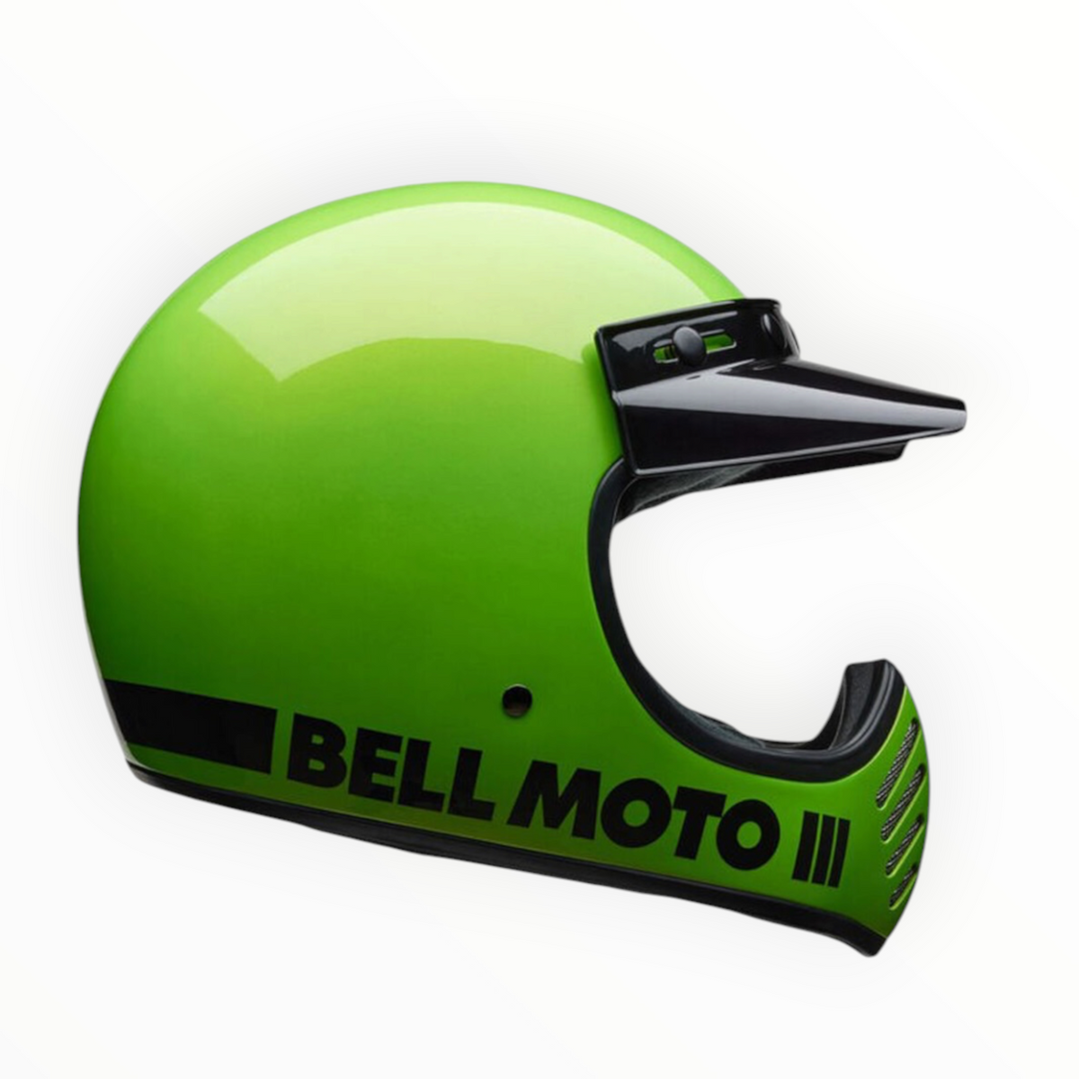 BELL Moto-3 フルフェイスヘルメット 【グリーン】装飾品