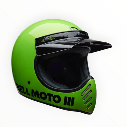 BELL Moto-3 フルフェイスヘルメット 【グリーン】装飾品