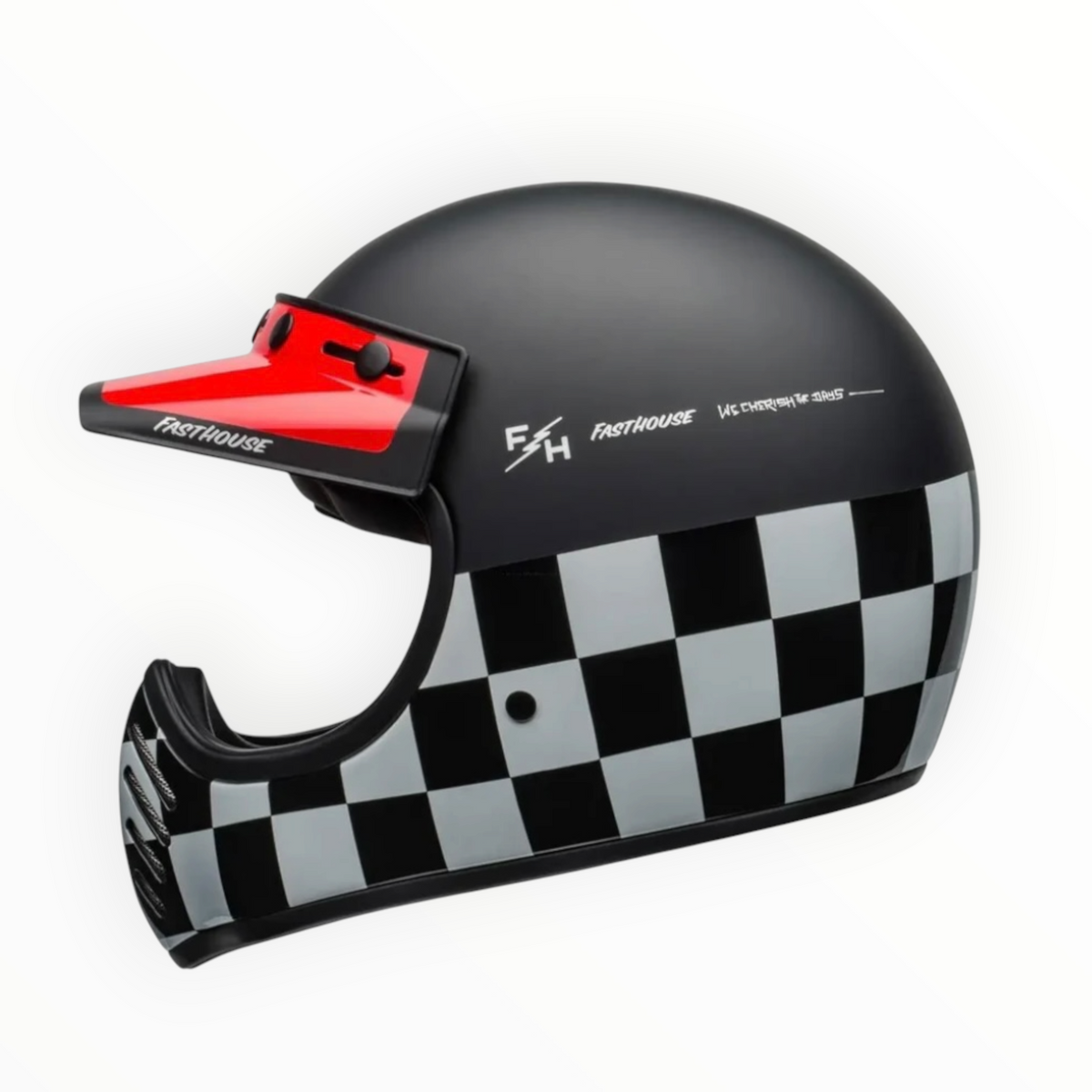 BELL Moto-3 フルフェイスヘルメット 【Fasthouse Checkers】装飾品