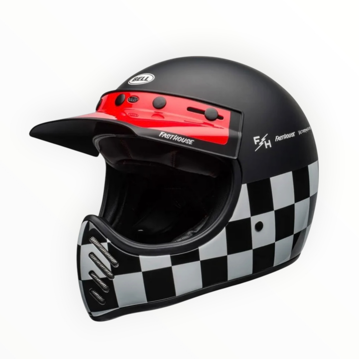 BELL Moto-3 フルフェイスヘルメット 【Fasthouse Checkers】装飾品