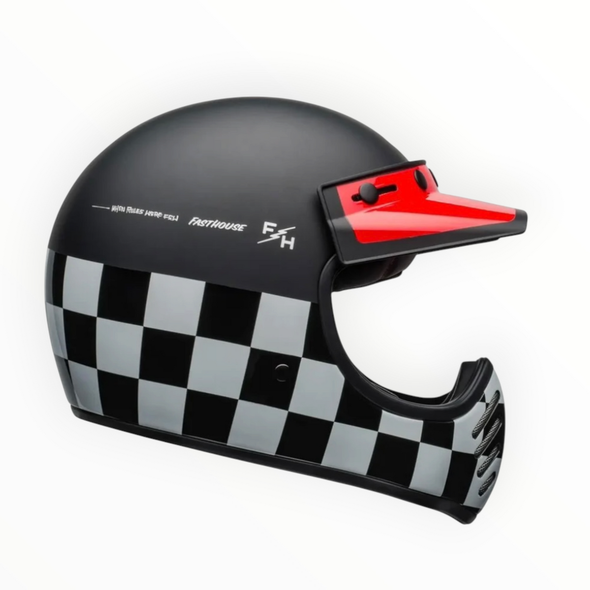 BELL Moto-3 フルフェイスヘルメット 【Fasthouse Checkers】装飾品