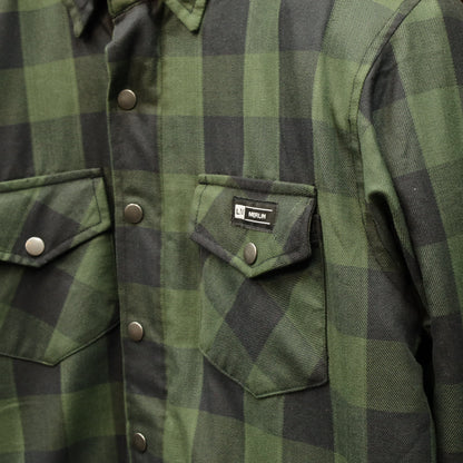ライディングシャツジャケット  "Axe Protective Shirt"【グリーン】