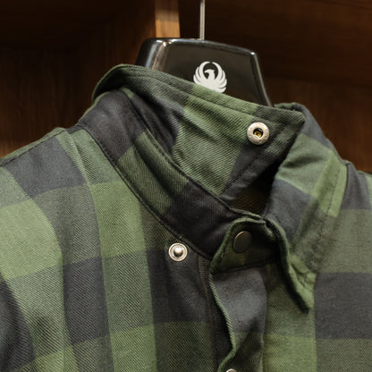 ライディングシャツジャケット  "Axe Protective Shirt"【グリーン】