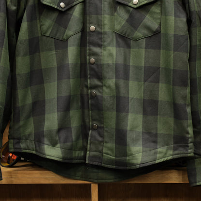 ライディングシャツジャケット  "Axe Protective Shirt"【グリーン】