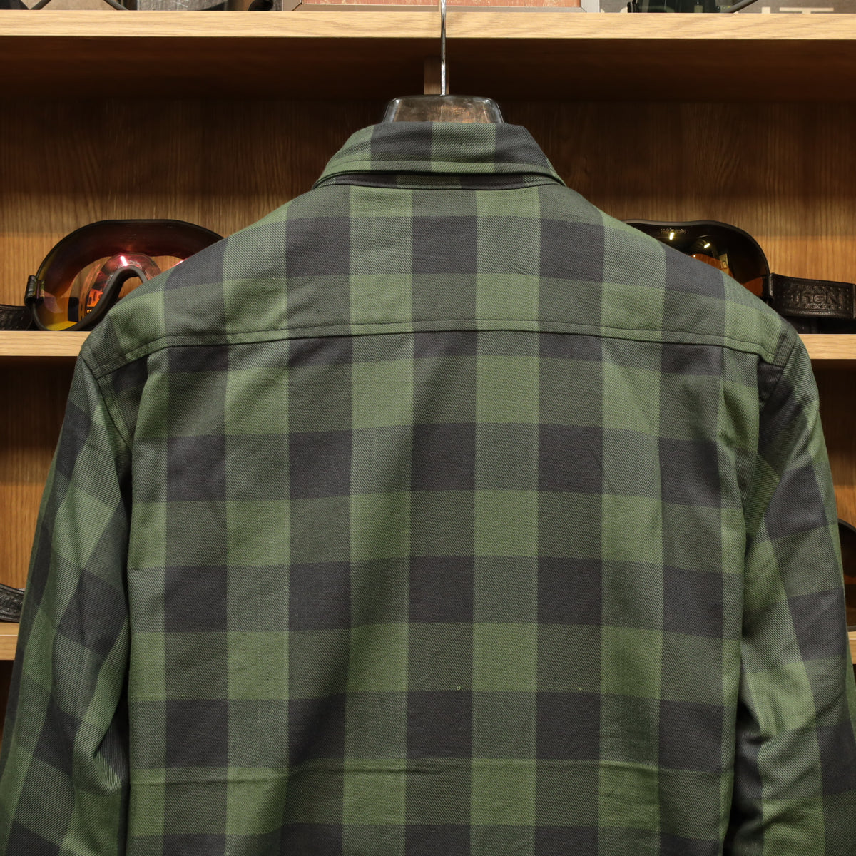 ライディングシャツジャケット  "Axe Protective Shirt"【グリーン】