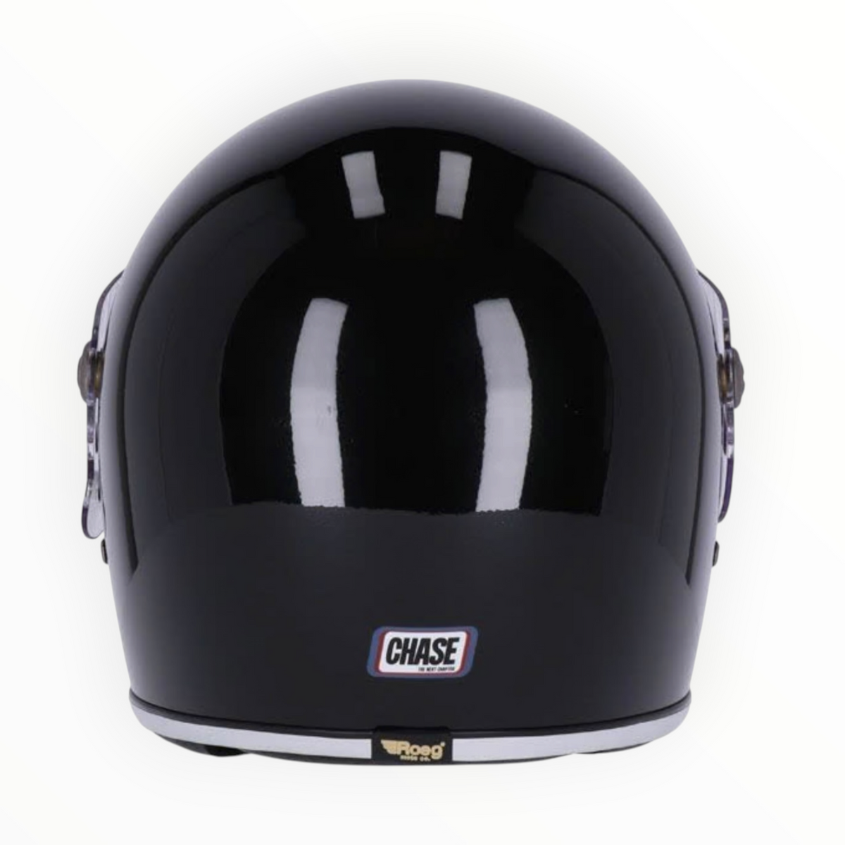 Roeg ローグ "CHASE" フルフェイスヘルメット Midnight Gloss black【装飾品】