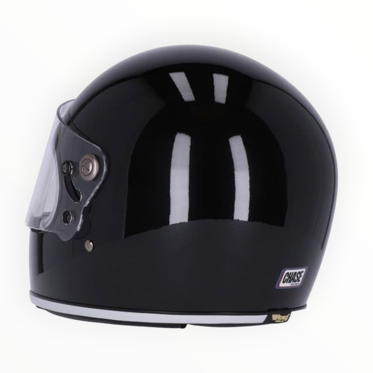Roeg ローグ "CHASE" フルフェイスヘルメット Midnight Gloss black【装飾品】