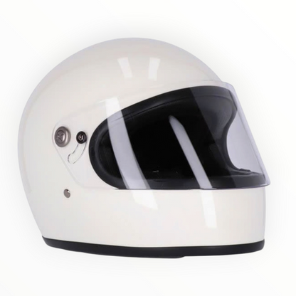 Roeg ローグ "CHASE" フルフェイスヘルメット Vintage white【装飾品】