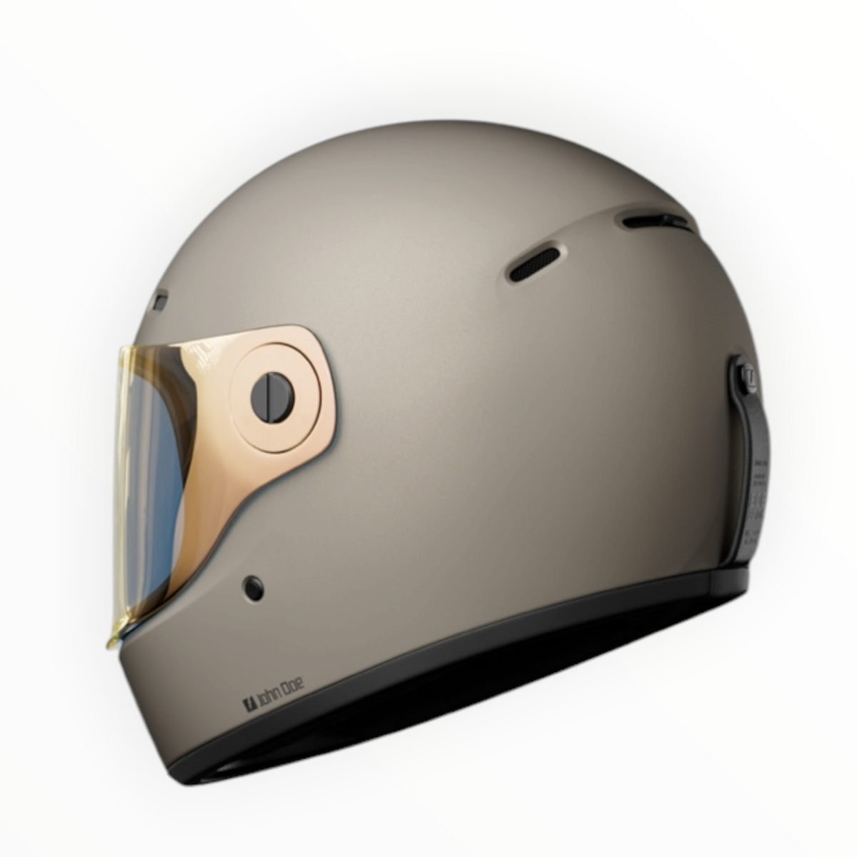 John Doe フルフェイスヘルメット 【JD/ONE HELMETS】"FROZEN TITANIUM" 装飾品