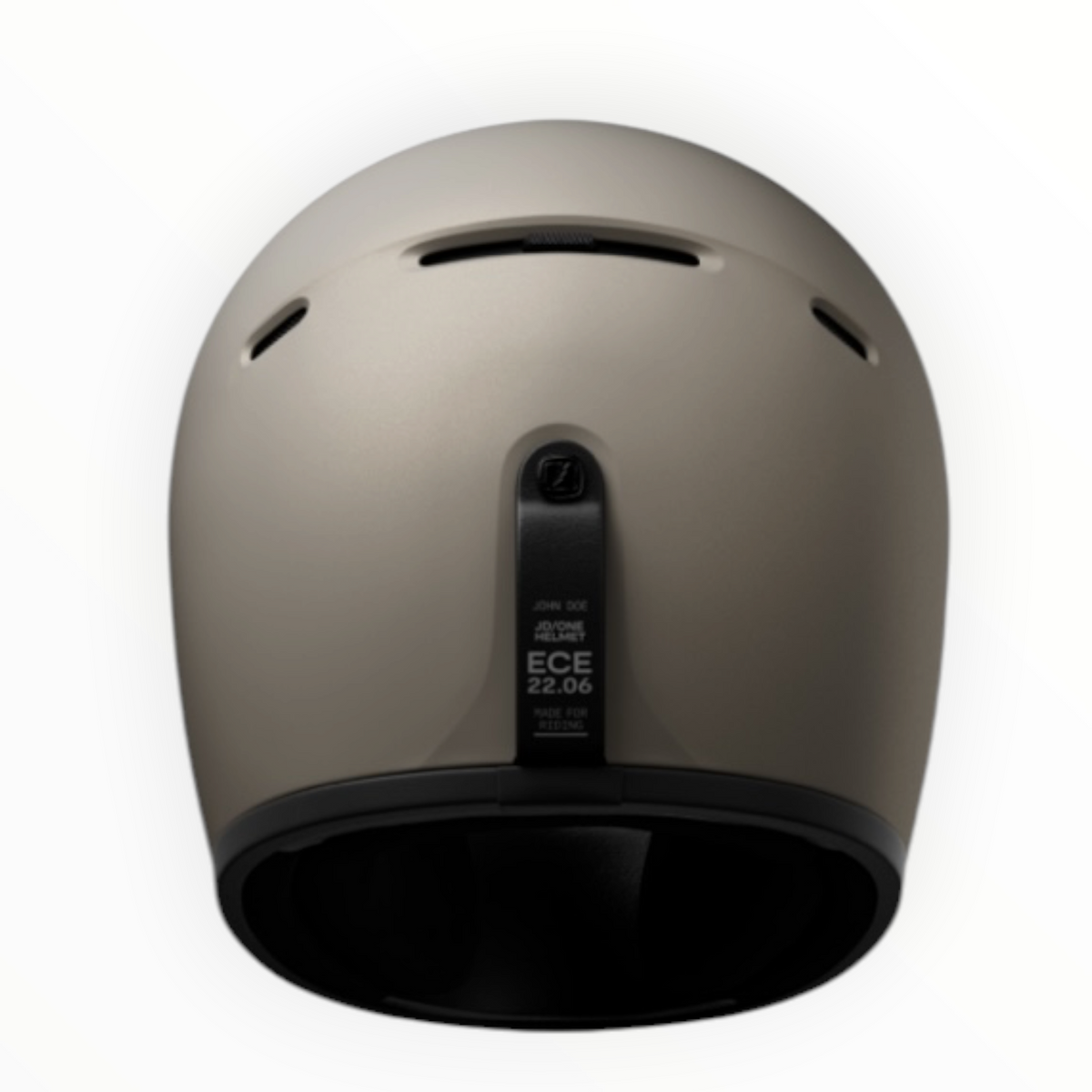 John Doe フルフェイスヘルメット 【JD/ONE HELMETS】"FROZEN TITANIUM" 装飾品