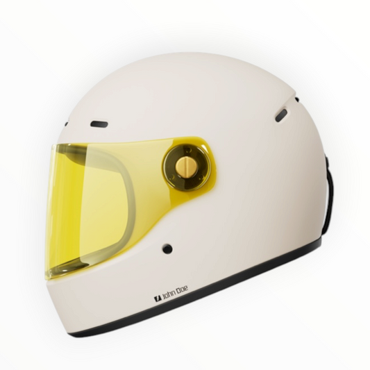 John Doe フルフェイスヘルメット 【JD/ONE HELMETS】"FROZEN OFF-WHITE" 装飾品