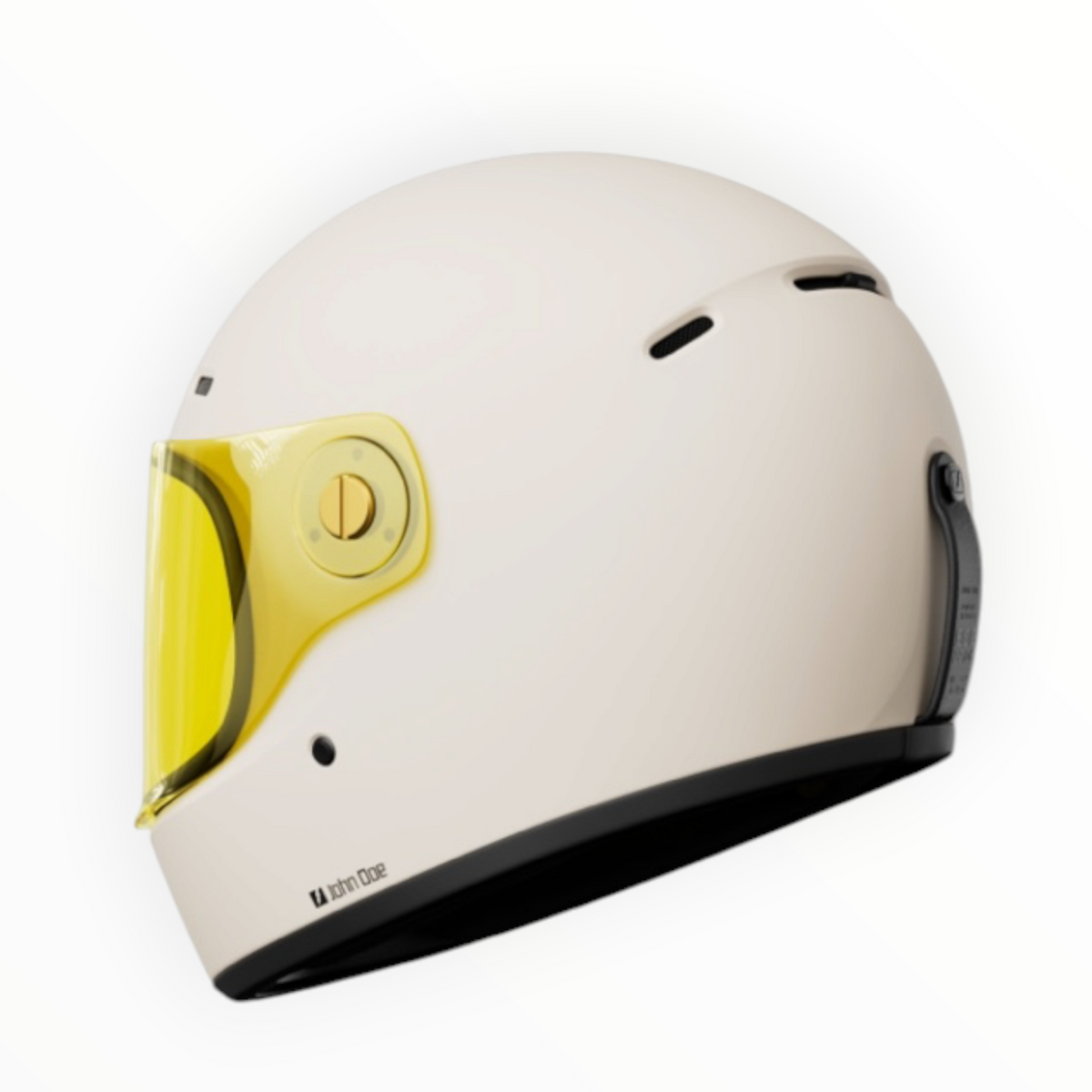 John Doe フルフェイスヘルメット 【JD/ONE HELMETS】"FROZEN OFF-WHITE" 装飾品
