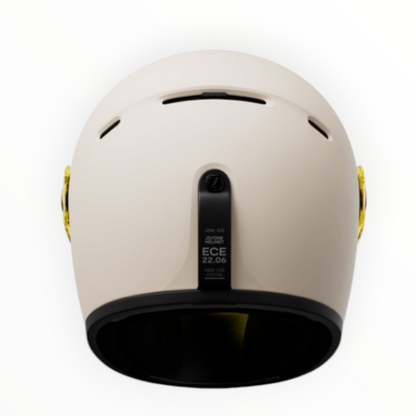 John Doe フルフェイスヘルメット 【JD/ONE HELMETS】"FROZEN OFF-WHITE" 装飾品