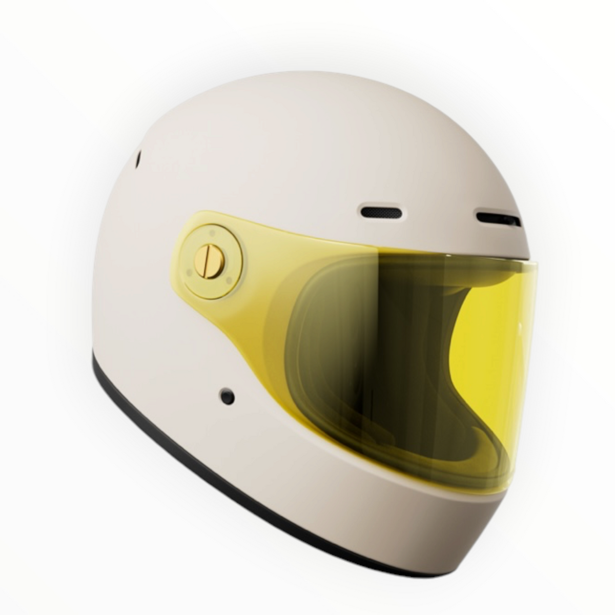 John Doe フルフェイスヘルメット 【JD/ONE HELMETS】"FROZEN OFF-WHITE" 装飾品