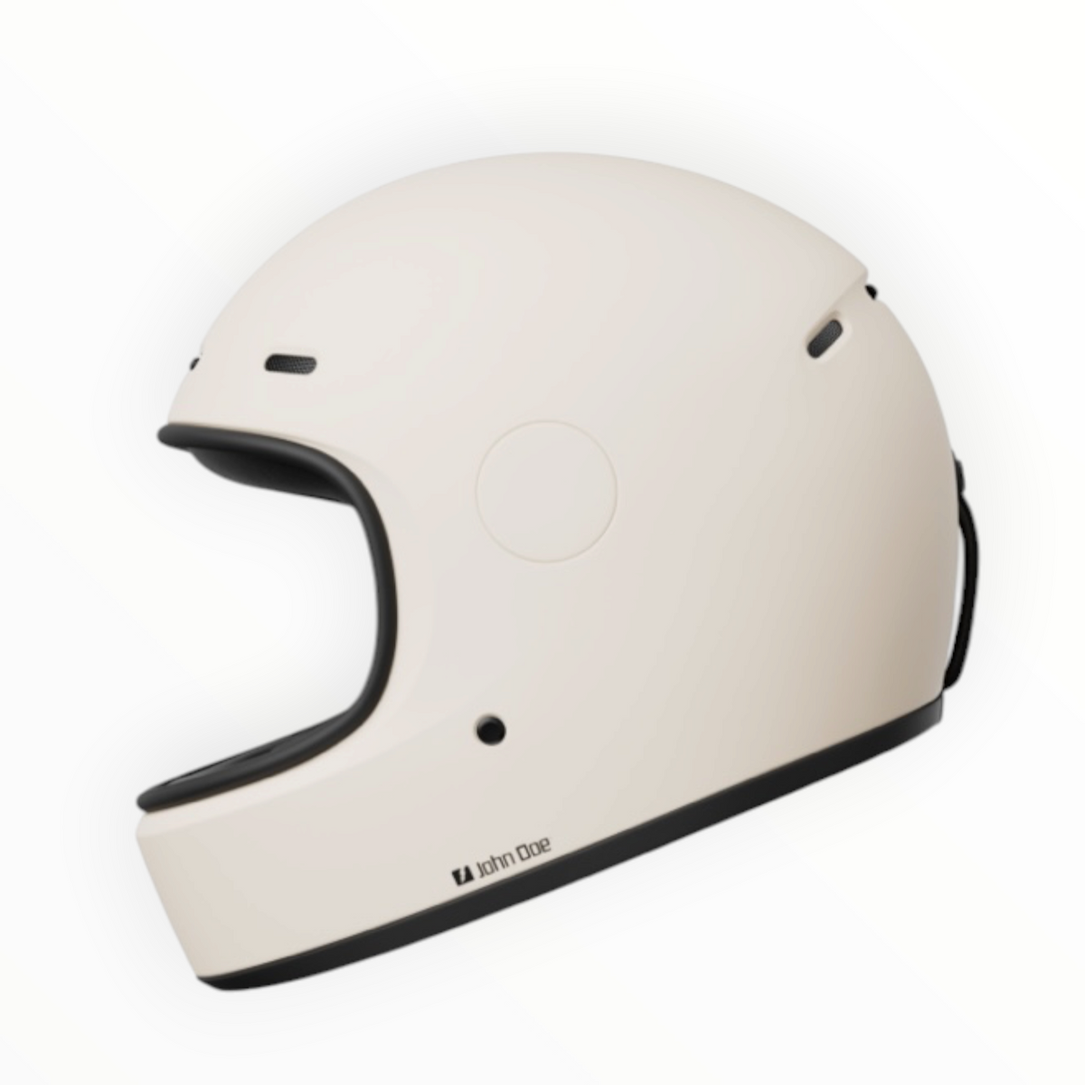John Doe フルフェイスヘルメット 【JD/ONE HELMETS】"FROZEN OFF-WHITE" 装飾品