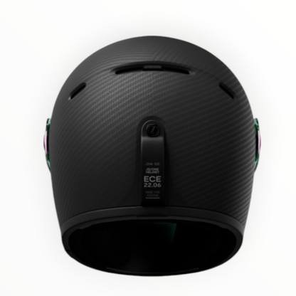 John Doe フルフェイスヘルメット 【JD/ONE HELMETS】"FROZEN CARBON" 装飾品