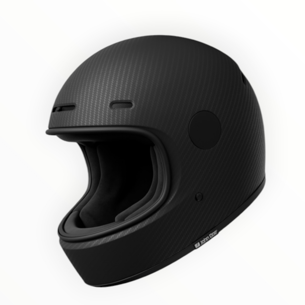 John Doe フルフェイスヘルメット 【JD/ONE HELMETS】"FROZEN CARBON" 装飾品