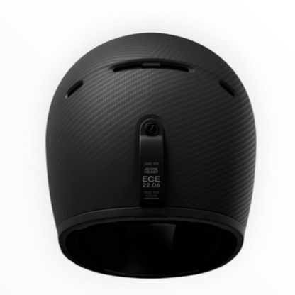 John Doe フルフェイスヘルメット 【JD/ONE HELMETS】"FROZEN CARBON" 装飾品