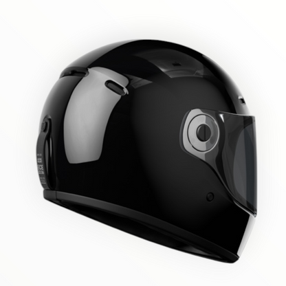 John Doe フルフェイスヘルメット 【JD/ONE HELMETS】"GLOSSY BLACK" 装飾品