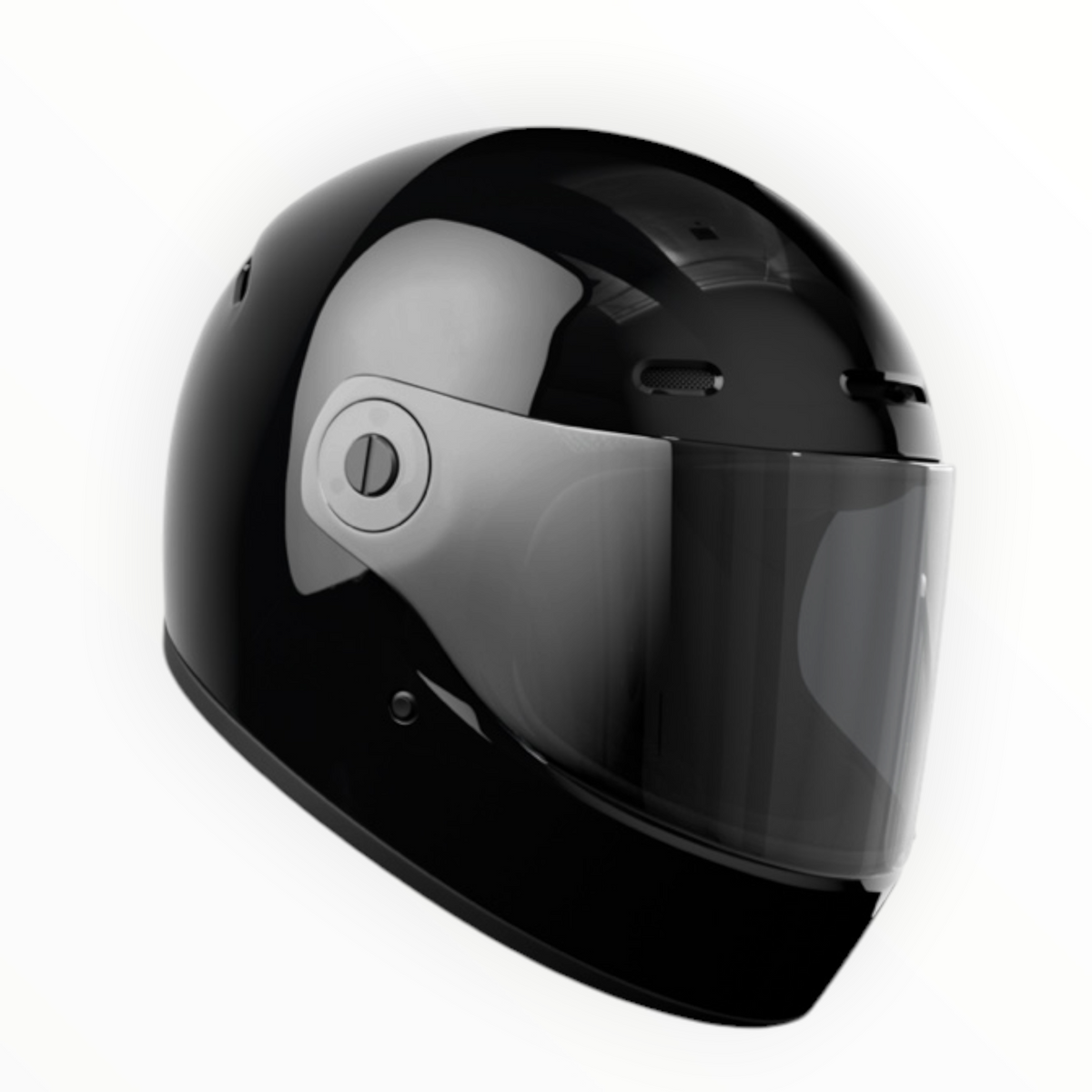 John Doe フルフェイスヘルメット 【JD/ONE HELMETS】"GLOSSY BLACK" 装飾品