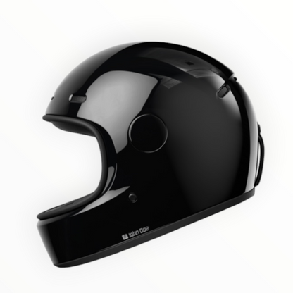 John Doe フルフェイスヘルメット 【JD/ONE HELMETS】"GLOSSY BLACK" 装飾品