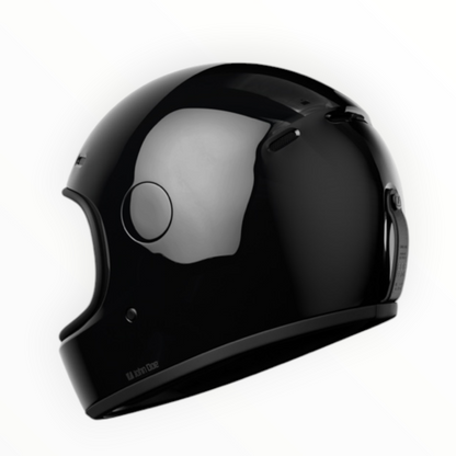 John Doe フルフェイスヘルメット 【JD/ONE HELMETS】"GLOSSY BLACK" 装飾品