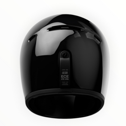 John Doe フルフェイスヘルメット 【JD/ONE HELMETS】"GLOSSY BLACK" 装飾品