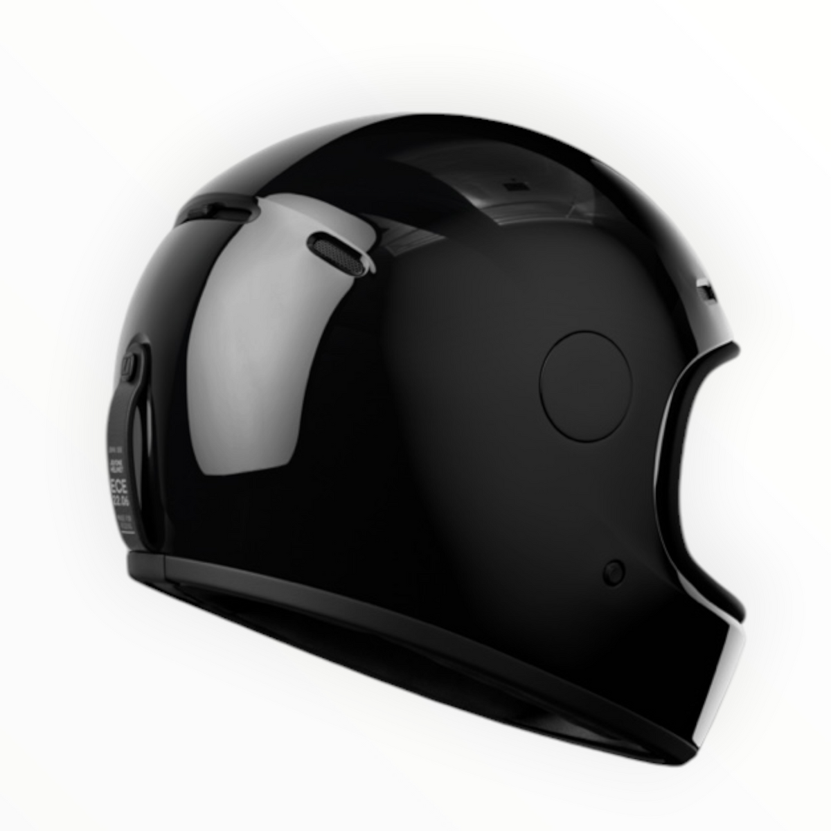 John Doe フルフェイスヘルメット 【JD/ONE HELMETS】"GLOSSY BLACK" 装飾品