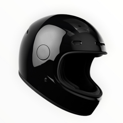John Doe フルフェイスヘルメット 【JD/ONE HELMETS】"GLOSSY BLACK" 装飾品