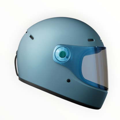 John Doe フルフェイスヘルメット 【JD/ONE HELMETS】"FROZEN STEEL BLUE" 装飾品
