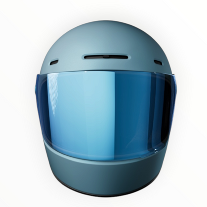 John Doe フルフェイスヘルメット 【JD/ONE HELMETS】"FROZEN STEEL BLUE" 装飾品