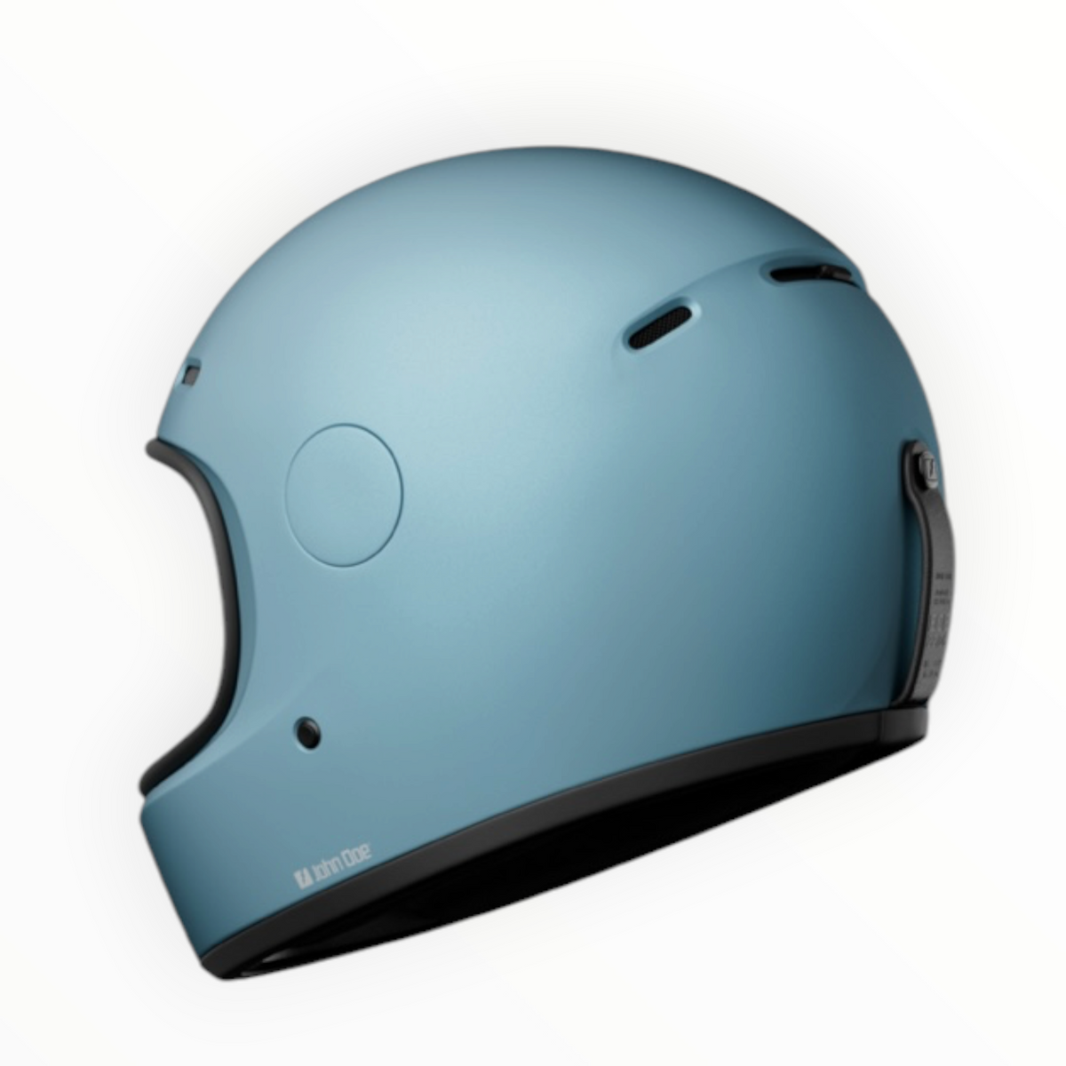 John Doe フルフェイスヘルメット 【JD/ONE HELMETS】"FROZEN STEEL BLUE" 装飾品