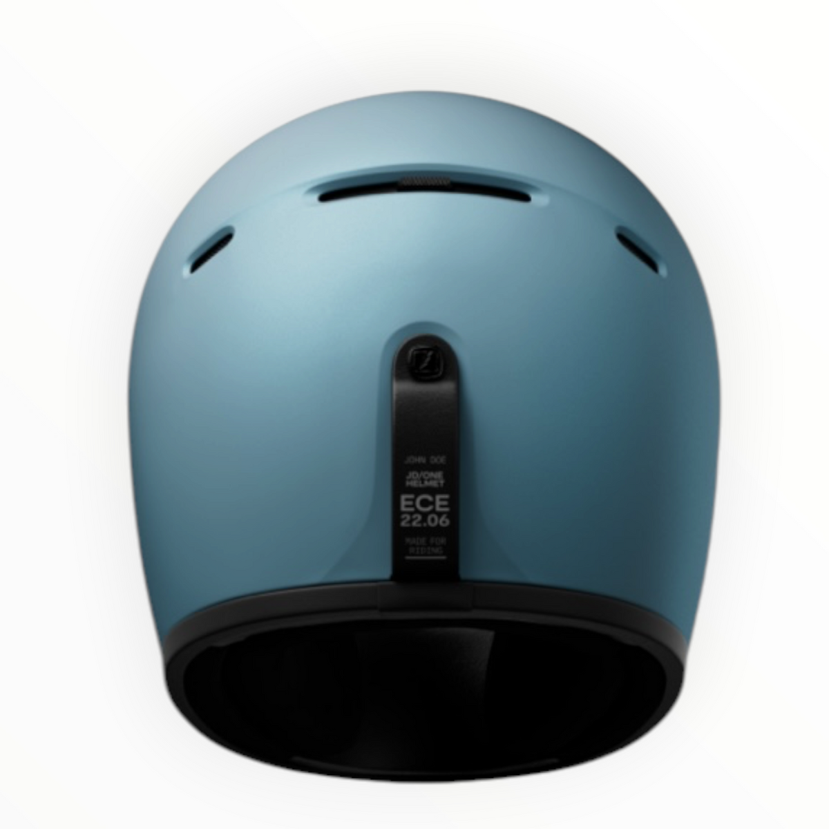John Doe フルフェイスヘルメット 【JD/ONE HELMETS】"FROZEN STEEL BLUE" 装飾品