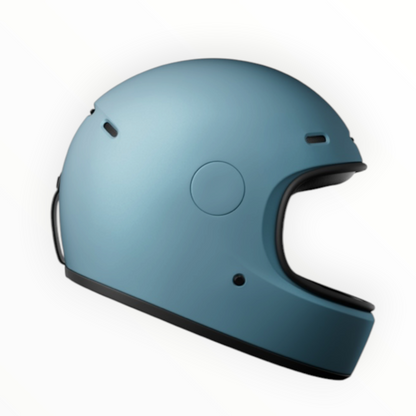 John Doe フルフェイスヘルメット 【JD/ONE HELMETS】"FROZEN STEEL BLUE" 装飾品