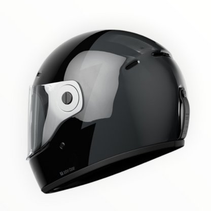 John Doe フルフェイスヘルメット 【JD/ONE HELMETS】"SIGNATURE BLACK/GREY" 装飾品