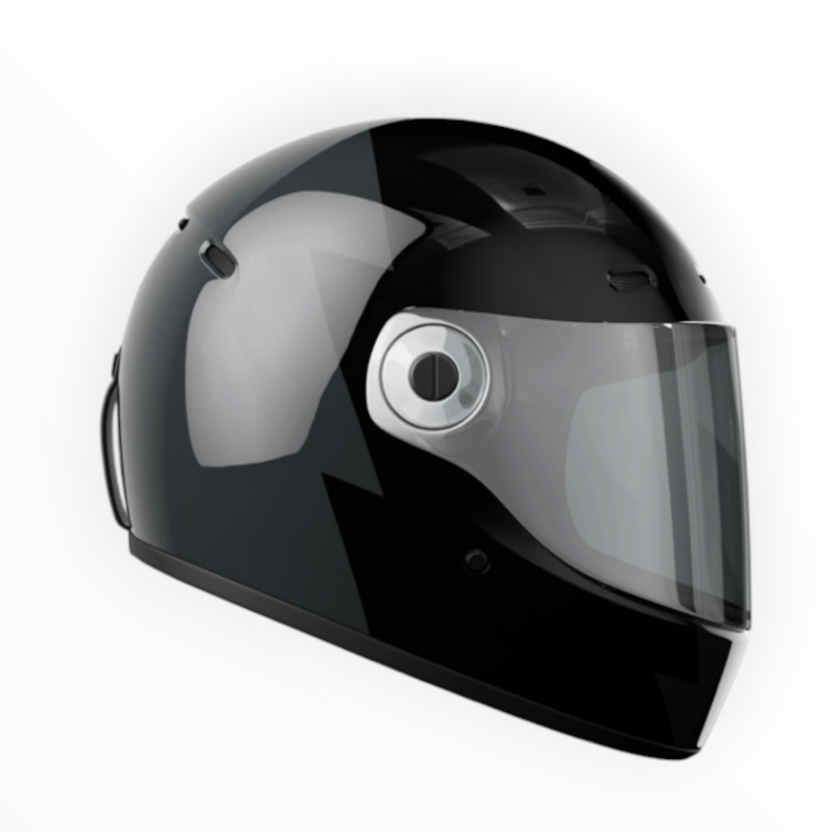 John Doe フルフェイスヘルメット 【JD/ONE HELMETS】"SIGNATURE BLACK/GREY" 装飾品