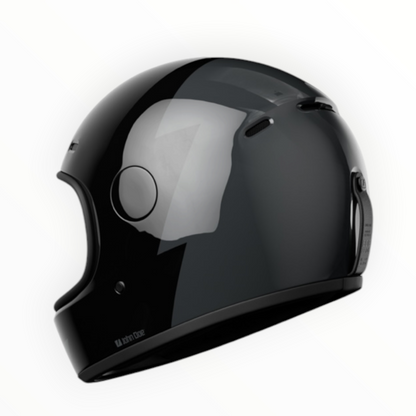 John Doe フルフェイスヘルメット 【JD/ONE HELMETS】"SIGNATURE BLACK/GREY" 装飾品