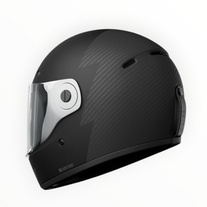 John Doe フルフェイスヘルメット 【JD/ONE HELMETS】"FROZEN BLACK/CARBON" 装飾品