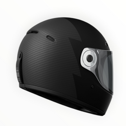 John Doe フルフェイスヘルメット 【JD/ONE HELMETS】"FROZEN BLACK/CARBON" 装飾品