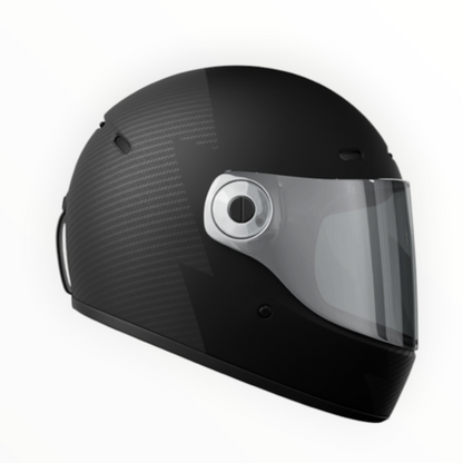 John Doe フルフェイスヘルメット 【JD/ONE HELMETS】"FROZEN BLACK/CARBON" 装飾品