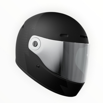 John Doe フルフェイスヘルメット 【JD/ONE HELMETS】"FROZEN BLACK/CARBON" 装飾品