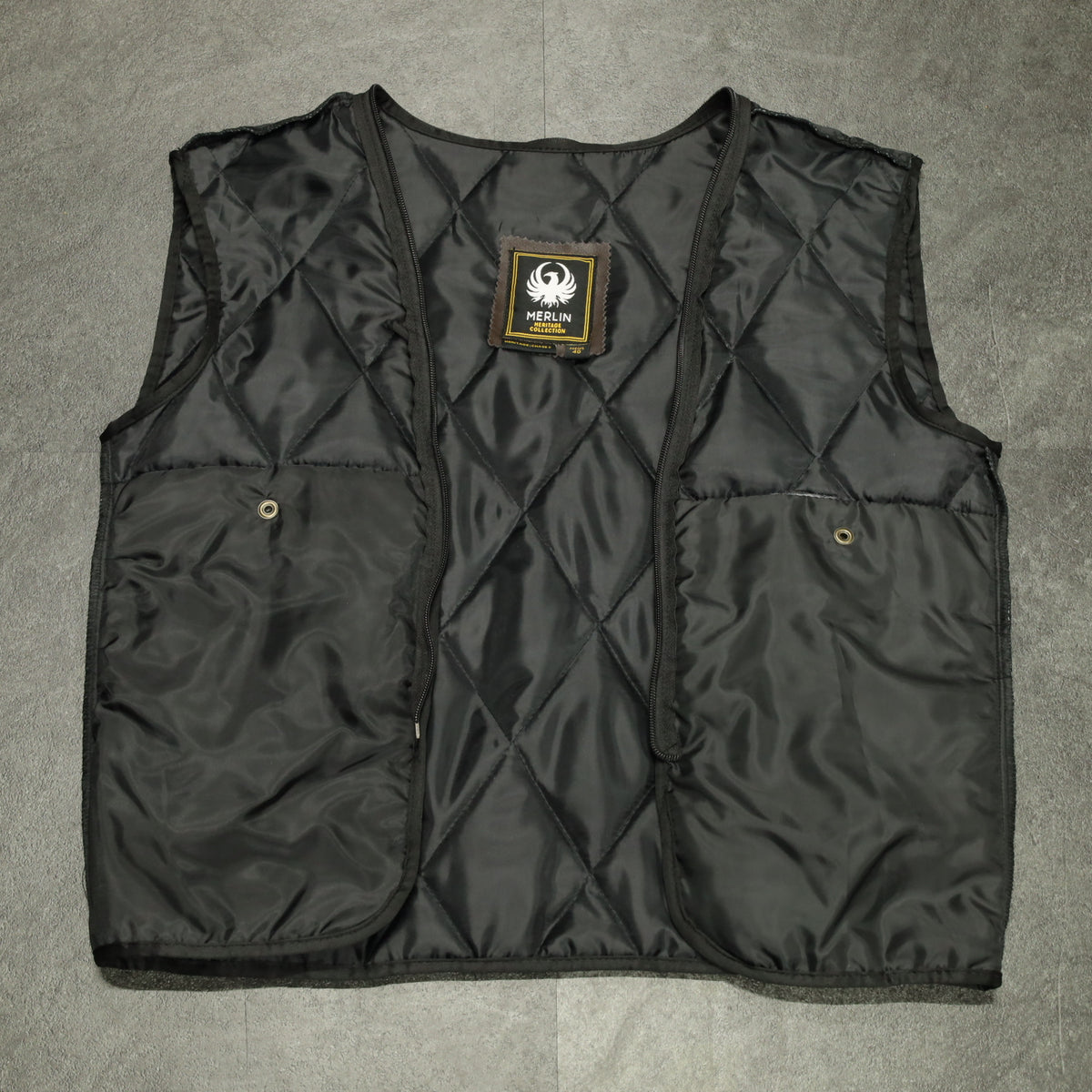 レザージャケット "Chase II D3O Perforated Jacket"【ブラウン/ブラック】